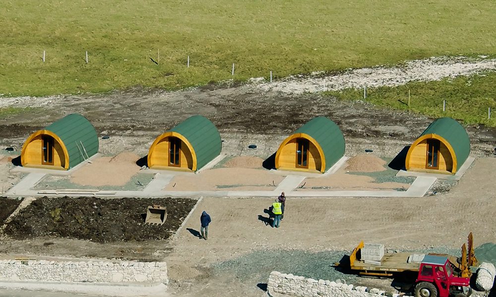 Glamping Pods at Rathlin Island